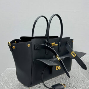 Balenciaga Bel Air Small Carry All Bag Black